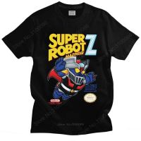 Classic Super Robot Mazinger Z T Shirts Men Short Sleeved Japanese Manga T-shirt Streetwear Tee Cotton Slim Fit Tshirt Gift  WWB8