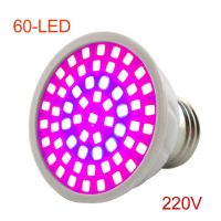 หลอดไฟไฟพืชเติบโต Led แบบฟูลสเปกตรัมสำหรับในร่มหลอดไฟส่องต้นไม้ E27โคมไฟ Phyto แสงไฟไฮโดรพอนิก