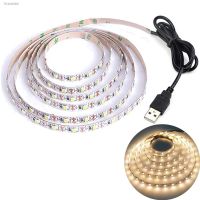 ◈✽✹ DC 5V USB LED Strips 2835 White Warm White LED Strip Light TV Background Lighting Tape Home Decor Lamp 1- 5m LED String Light