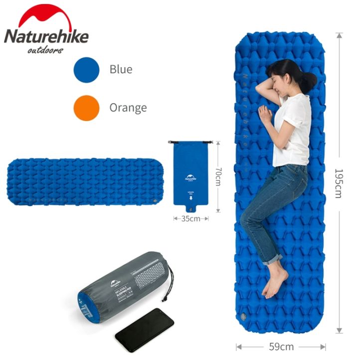 naturehike-inflatable-mattress-air-mattress-camping-cushion-ultralight-camping-sleeping-mat-camp-bed-nylon-outdoor-sleeping-pad