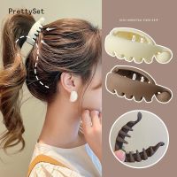 Prettyset】เครื่องประดับผมกล้วยหางม้าสูงสีทึบกิ๊ฟติดผมแฟชั่นเกาหลีปิ่นปักผมเด็กผู้หญิง