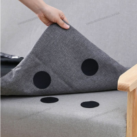 Stock Available Non-Slip Stickers Self Adhesive Hook Loop Fastener Tape Locking Dots Bed Sheet Sofa Fix Clip Floor Rug Car Mat Gripper