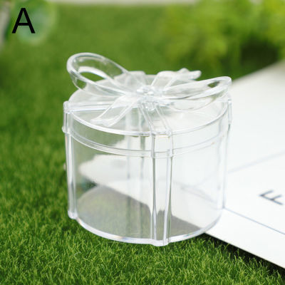 กล่องพลาสติกใส่ของ P5u7 1ชิ้นกล่องลูกอมของชำร่วยงานแต่งงานกล่องของขวัญเด็กใสกล่องกาแฟน้ำตาลอุปกรณ์ตกแต่งบ้าน