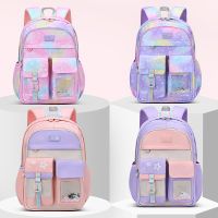 Ivahpq Tas Ransel Anak SD เป้สะพายหลังสำหรับการป้องกันกระดูกสันหลังผู้หญิงน่ารักพร้อมไหล่กันน้ำสำหรับเด็ก