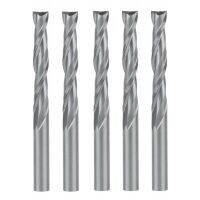 5pcs / lot 4X22mm Two Flutes โซลิดคาร์ไบด์ไมโครเอ็นมิลล์ เครื่องตัดมิลลิ่ง เครื่องมือแกะสลักไม้ CNC เกลียวเราเตอร์บิต