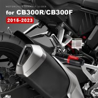 แผ่นกันชนรถมอเตอร์ไซค์ CB อุปกรณ์เสริม300R ตัวเลื่อนไอเสียสำหรับฮอนด้า CB300F CB300R นีโอสปอร์ตคาเฟ่ CB 300 R F 300F 2022 2015-2023ฝาครอบ