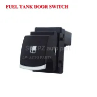 ✁♚ Quality Chrome Fuel Tank Door Release Switch Button For VW Golf Jetta MK5 Rabbit Touran OE No. 1KD959833 1KD 959 833