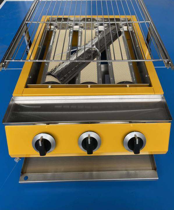 GOLDEN FUNG Gas grills Stainless Steel,Grills Gas Smokeless Grills High