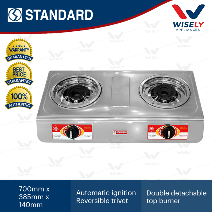 Standard SGS 234s Gas Stove Lazada PH