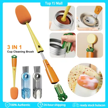 Shop 3 In 1 Multipurpose Bottle Gap Cleaner Brush with great discounts and  prices online - Nov 2023