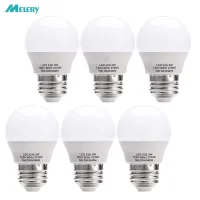 E26 E27 LED Light Bulbs 3/5W Globe Lamp Warm White 2700K Energy Saving 25/50W Equivalent Indoor Lighting Doorway Bedroom 6PCS