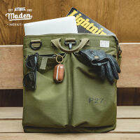 TOP☆Maden brand tooling style 1969S men youth hip-hop retro helmet canvas messenger shoulder male large-capacity tablet handbag