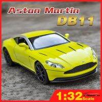 ยานพาหนะยานพาหนะ DB11เหล็กหล่อสำหรับเด็กผู้ชายเด็กรถสะสม Hoy 1/32รถยนต์รุ่นลูกเต๋าของเล่นแอสตันมาร์ตินที่สวยงาม