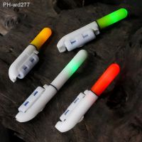 1-5PCS Alert Glow Stick Bite Alarm Detachable LED Fishing Rod Light Stick Luminous Waterproof for Night Fishing Battery Included