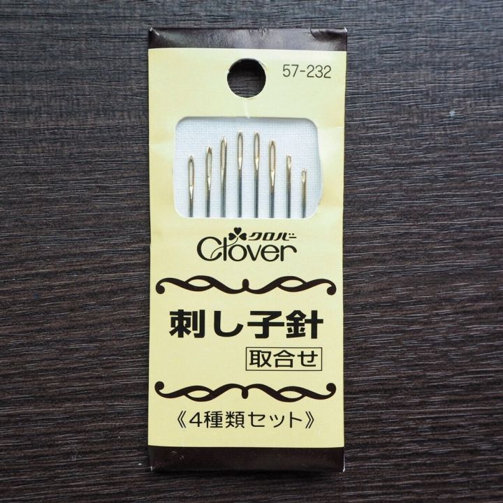 clover-sashiko-needle-เข็มปักผ้า-ญี่ปุ่น-ซาชิโกะ-57-232