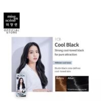 Mise en scène hello bubble foam color [แบบโฟมเปลี่ยนสีผม Blackpi สีใหม่ Cool Black