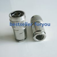 [LWF HOT] ครบชุด☄N ปลั๊ก Clamp ตรงสำหรับ RG8 RG165 RG213 LMR400 RF Coax Connector Adapter