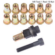 Creative M6 M8 Rivet Nut Guns Manual Riveter Stainless Steel Column