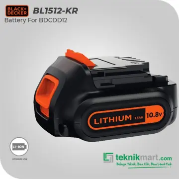 Jual Baterai 10,8 v untuk black decker 1,5 Ah - Jakarta Barat - Supermarket  Indo