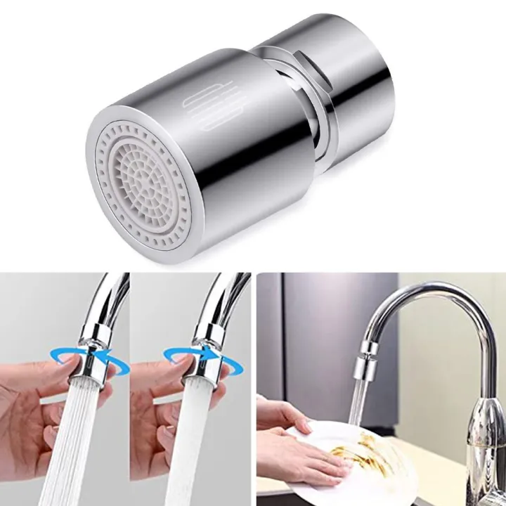 Kitchen Tap Aerator 360 Faucet Rotate Swivel End Diffuser Female Thread