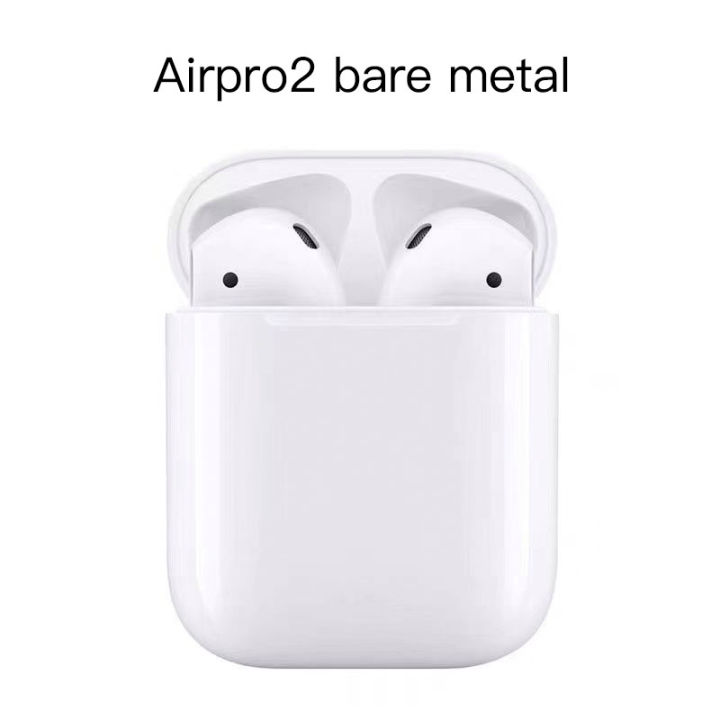passager Forblive Procent Super Quality】Airpods 2 Applicable to iphone android airpods gen 2 earpods  bluetooth airpods pro with Wireless Charging Case TWS Wireless Earbuds  bluetooth Applicable to Android wireless Bluetooth 2nd generation With  Microphone COD 