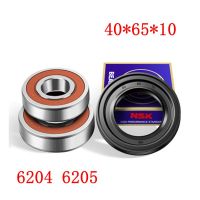 Limited Time Discounts For Sanyo Rongshida Drum Washing Machine Water Seal（40*65*10）+Bearings 2 Pcs（6204 6205）Oil Seal Sealing Ring Parts