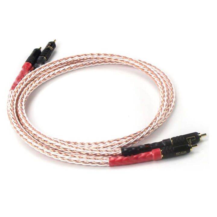 8tc-7n-occ-pure-copper-rca-cable-hi-end-cd-amplifier-interconnect-2rca-to-2rca-male-audio-cable