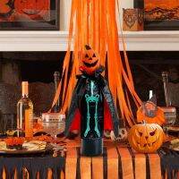 【LZ】₪□□  Halloween Wine Bottle Sets Caveira Abóbora Champanhe Sacos Decoração De Mesa Suprimentos Ornamentos