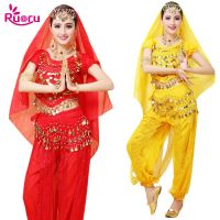 hot【DT】 Ruoru Belly Dancing Costume Sets Egyption Egypt Bollywood Bellydance