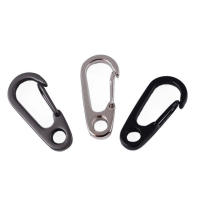 GFBB Backpack Outdoor Keychain Clasps Keychain Clasps Tiny Small Spring Snap Hanging Buckle Hook Mini Carabiner Clips