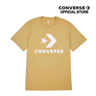 Converse เสื้อยืด TEE คอนเวิร์ส STAR CHEVRON TEE BROWN UNISEX (10025458-A10) 1325458AF3BRXX