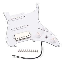 WK-1 set of guitar pickups SSH Alnico pickup cable assembly Humbucker bridge pickup with single cut converter for ST