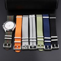 18mm 20mm 22mm French Troops Parachute Bag Watchband Nato Zulu Elastic Nylon Belt Watch Strap Bracelet Military Watch Bandby Hs2023