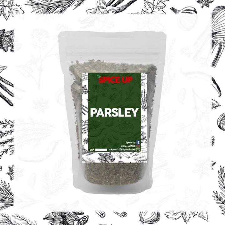 Organic Dried Parsley (100g and 50g) from India Lazada PH