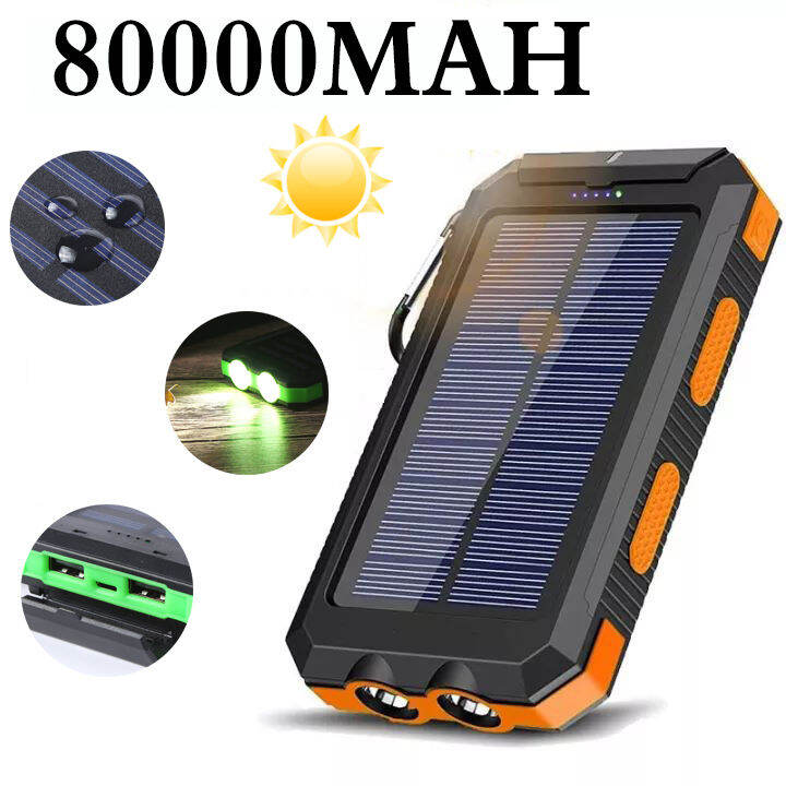 solar power bank 50000mah original powerbank 50000mah original fast