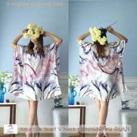 Anya Silk Scarf Dress  ชุดเดรสสั้น อัญญ่า