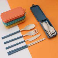 【CW】 Cutlery Chopsticks Set   Fork - 4pcs Aliexpress