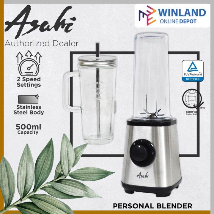 ASAHI by Winland Personal Blender Electric Blender 500mL BL061