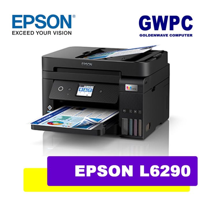 Epson Ecotank L6290 A4 Wi Fi Duplex All In One Ink Tank Printer With Adf Durable Lazada Ph 9273