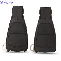 Jingyuqin 2/3ปุ่มรีโมทรถยนต์ซองใส่กุญแจ Fob เคสสำหรับ Mercedes-Benz C180 1998-2004 W202 C E S คลาสพร้อมใส่กุญแจ