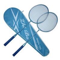 2pcs Badminton Rackets and Carrying Bag Set Badminton Racquet Set Indoor Outdoor Sports Accessory Badminton