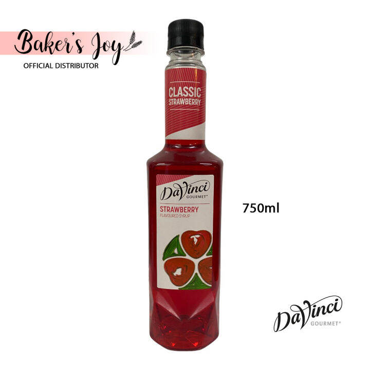 DaVinci Strawberry Flavoured Syrup Lazada PH