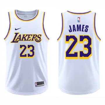 City Edition 2019-2020 Los Angeles Lakers Yellow #23 NBA Jersey