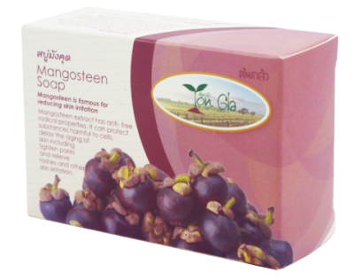 สบู่มังคุด (Mangosteen Soap) ขนาด 135 กรัม