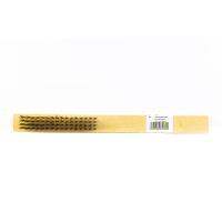 โปรโมชัน แปรงทองเหลือง ซิโน 4 แถว BRASS WIRE BRUSH SHINO 4-ROW เครื่องมืองานปูน เครื่องมือช่าง ราคาถูก เก็บเงินปลายทางได้