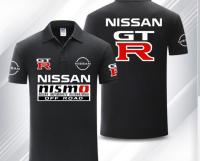 (ALL IN STOCK XZX)   Nissan Custom Name 3D Racing Polo Shirt For Men And Women 01  (Free customized name logo for private chat, styles can be changed with zippers or buttons)