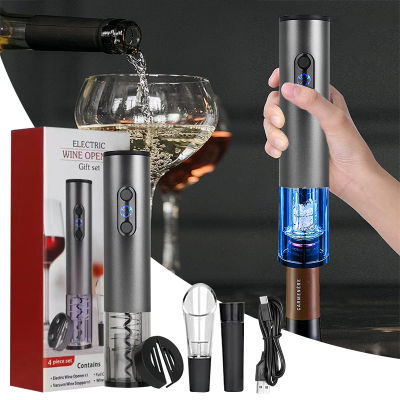 Electric Bottle Opener Automatic Wine Corkscrew Smart Wine Opener With Foil Bar Red Wine Corkscrew Set Dedicated Corkscrew For Party Wine Lover Gift