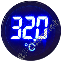 ED16-22WD หลอดตู้คอนโทรล วัดอุณหภูมิ (Temperature Pilot Lamp) Ø22 mm 20-150°C สีน้ำเงิน (Blue)