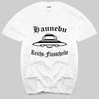 2023NewHAUNEBU T-Shirt | Reichs-Flugscheibe | Neuschwabenland | Wehrmacht summer fashion t-shirt men cotton tops euro size boys gifts