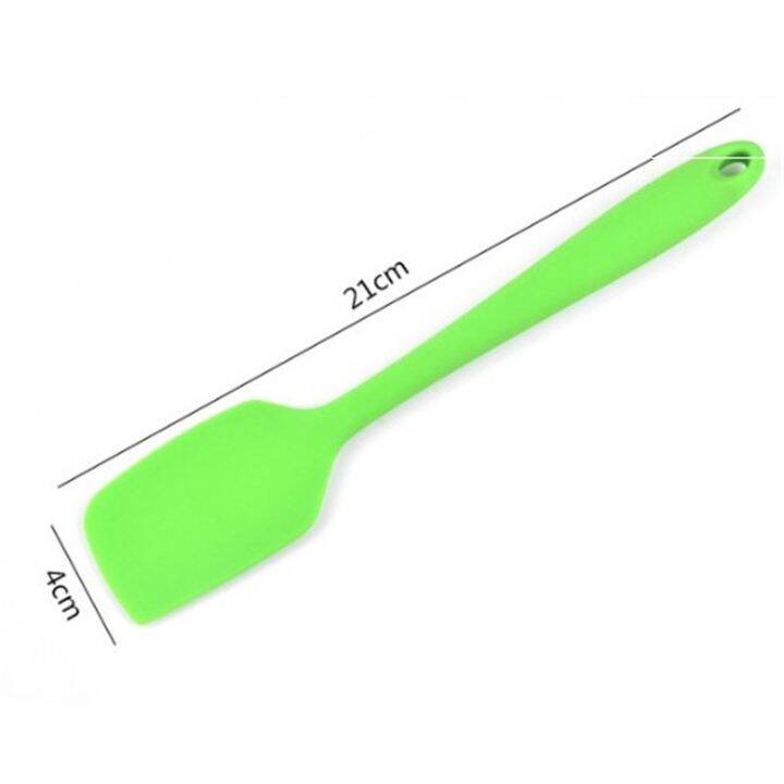 21cm-integrated-silicone-spatula-heat-resistant-baking-cookie-pastry-scraper-food-grade-cream-scraper-kitchen-silicone-spoon-scraper-all-inclusive-baking-accessories-bakery-tools